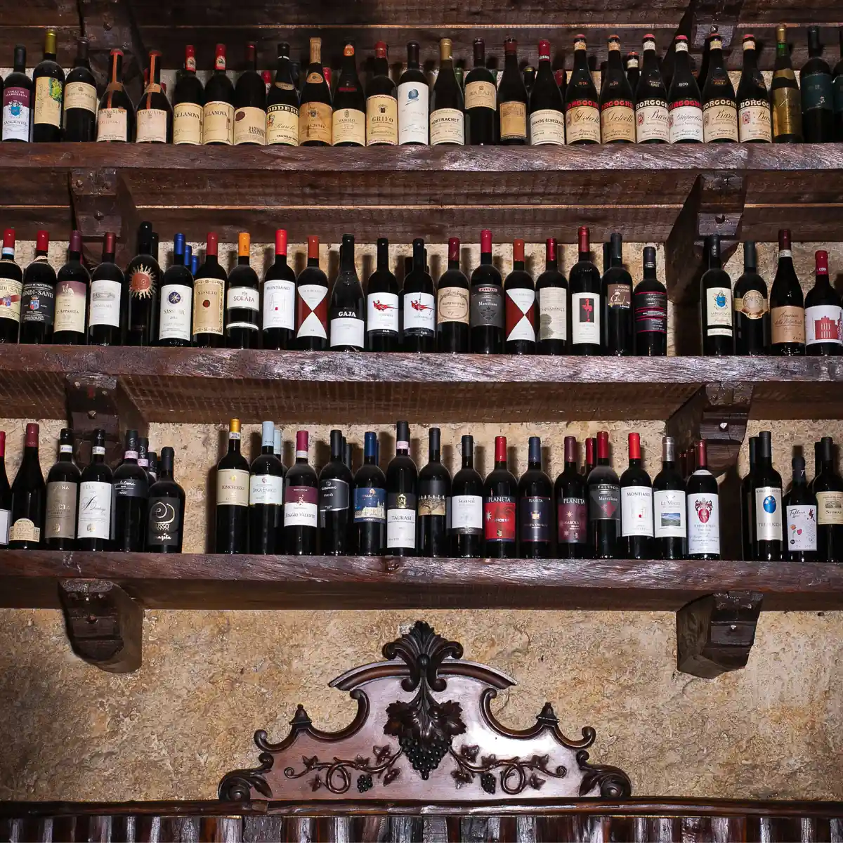 Ampia selezione di Vini Taverna Grottaferrata